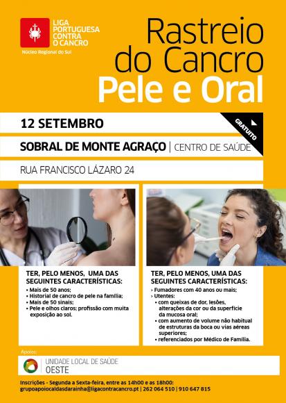 Rastreio do Cancro Pele e Oral
